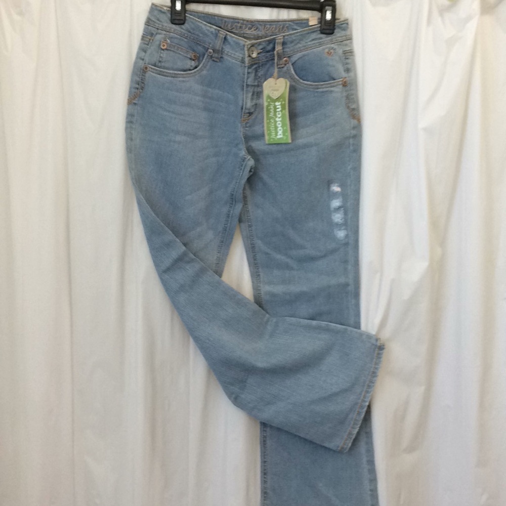 NWT Justice Jeans Size 14.5 Simply Low Bootcut